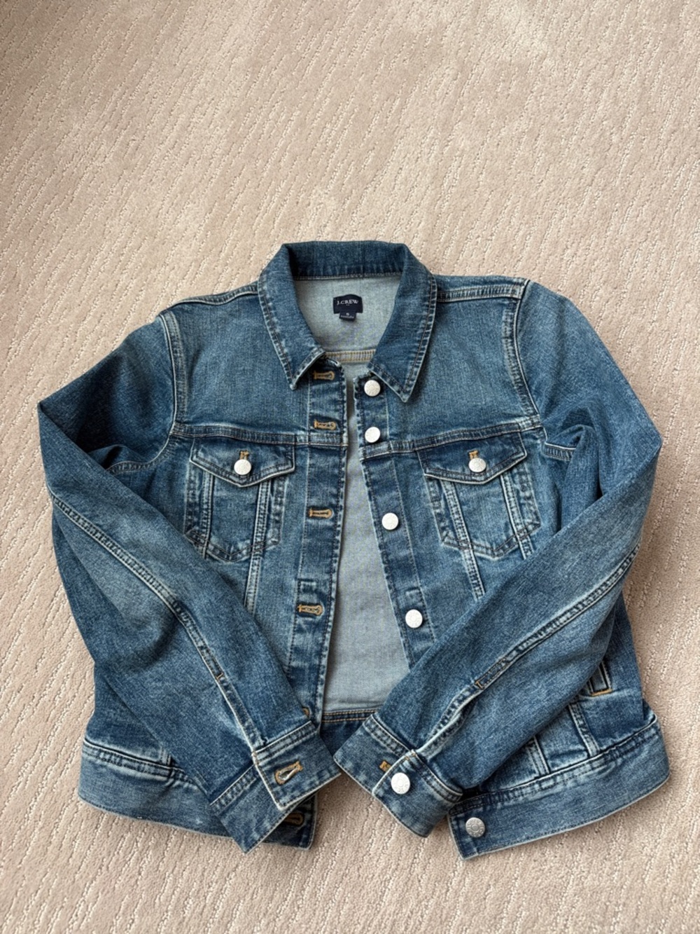 J. Crew Classic Blue Denim Jean Jacket